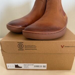 Vivo Barefoot Brown Chelsea Boots
